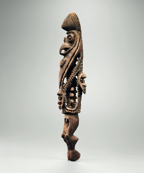 Sepik. Arts de Papouasie-Nouvelle-Guinée : Sculpture sur bois © musée du quai branly