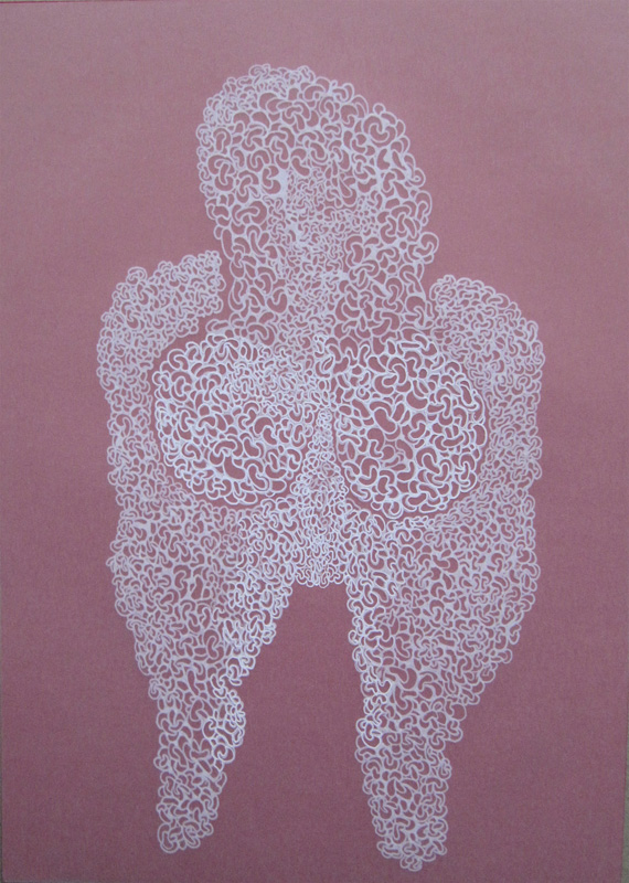 Christian Jaccard -  Les dessins du concept supranodal : Venus, Concept supranodal, 2009 