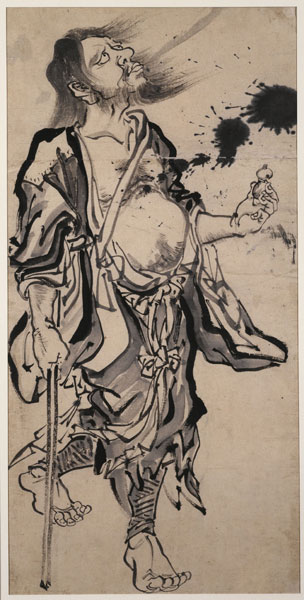 Les Maitres du désordre : Tekkai Sennin, Immortel. : Kyÿsai Kawanabe (1831-1889). © RMN-GP (musée Guimet, Paris) 