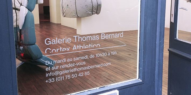Galerie Thomas Bernard - Cortex Athletico de Paris