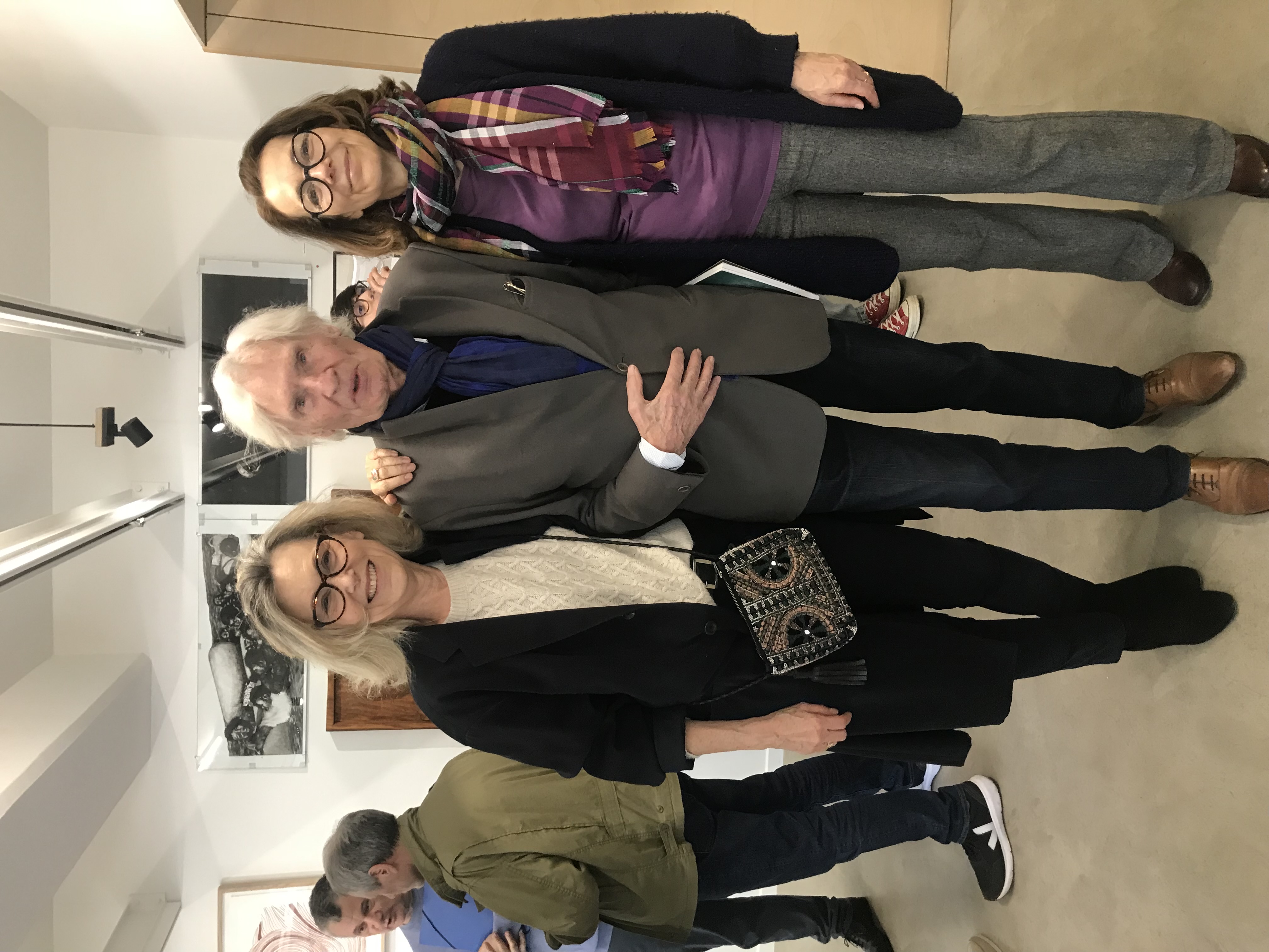 Gisela Blanc, Peter Klasen, Monika Blanc, Dimanche 20 mars 2022 à L'Espace Art Absolument  (© Gisela Blanc)